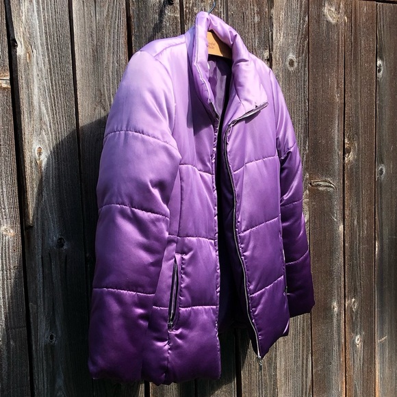 Christopher & Banks purple coat size medium - Picture 9 of 17